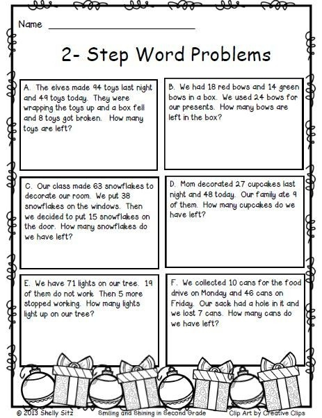 2 Step Word Problems 3rd Grade Worksheets Worksheets Master