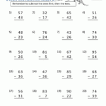 20 3Rd Grade Subtraction Worksheets Worksheets Decoomo