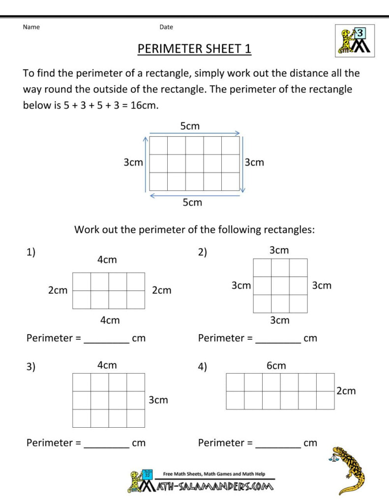 3 Year 5 Worksheets Area Worksheets 3rd Grade Math Worksheets Area 