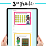 3rd Grade Math Digital Review Bundle TEKS STAAR Google Classroom