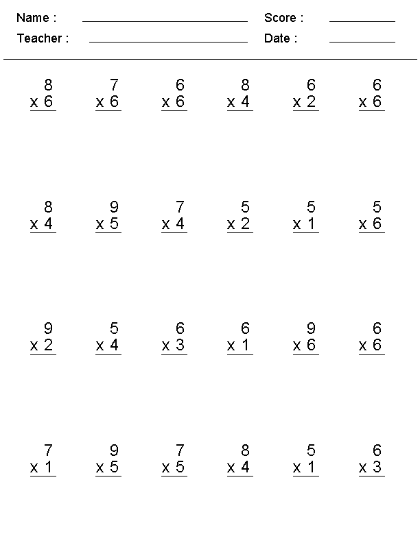 3Rd Grade Math Division Grade 3 Printable Long Division Worksheets 