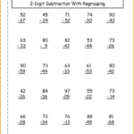 4 Free Math Worksheets Third Grade 3 Addition Adding 2 Digit Plus 1