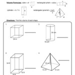 5th Grade Volume Worksheets Volume Mixed Shapes Worksheet With