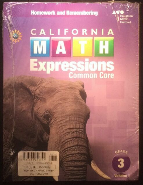 California Math Expressions Common Core 3rd Grade Pauline Carl s 3rd 