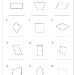 Classify Quadrilaterals Fourth Grade Math Worksheets Free Printable