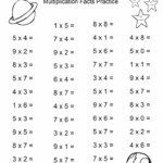 Coloring Book 3Rd Gradeiplication Facts Worksheets Math Worksheets