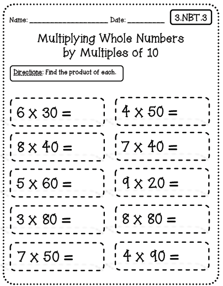 Common Core Worksheets 3rd Grade Edition Create Teach Share