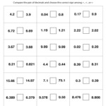 Comparing And Ordering Decimals Worksheets Math Monks Free Nude Porn