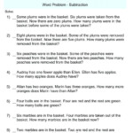 Division Word Problems With Remainders Worksheets Division Word Money