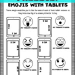 Emoji Math Freebie Emoji Math Math Freebie Math Packets