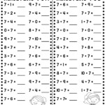 Fact Fluency Timed Tests Addition And Subtraction Addition And