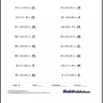 Fair Division And Multiplication Worksheets For 6th Grade For 15 Best