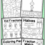 First Grade Fractions And Partitioning Worksheet Packet It Includes 30