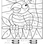 Free Color By Numbers Worksheets Activity Shelter Summer Color By
