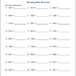 Free Printable Math Worksheets For 3Rd Grade Division Worksheets 10