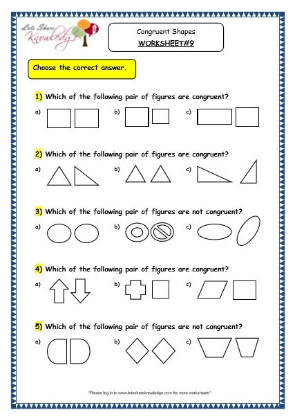 Geometric Patterns Lesson 4th Grade Shape Patterns Lesson Packet 4oa 