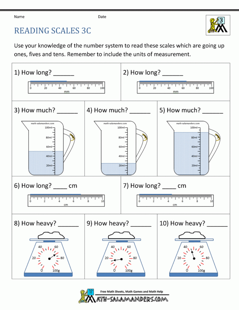 Grade 3 Measurement Worksheet Convert Lengths Between Cm And Mm K5 