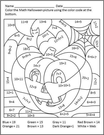 Halloween Worksheets Funsheets Grade 2 Grade 3 Word Find Sudoku 