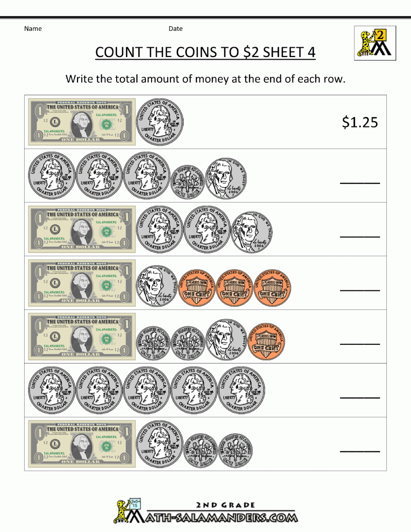 Http www 2nd grade math salamanders image files free money 