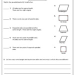 Image Result For Quadrilateral Worksheet For 3rd Grade Geometry