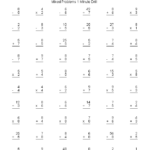 Mixed Problems Drills Worksheets 3rd Grade Math Worksheets 4th Grade