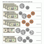 Money Worksheets Printable Money Worksheets To 10 Doreen Briggs