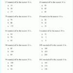 Multiple Choice Math Multiplication Worksheet Educationcom Math