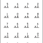 Multiplication Worksheets Learning Printable