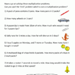 Printable Multiplication And Division Word Problems Grade 3