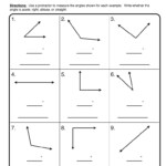 Reflex Angle Worksheets