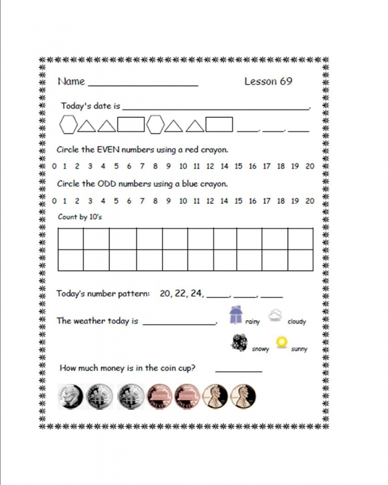 Saxon Math Printable Worksheets Kindergarten 96 Math Worksheets Printable