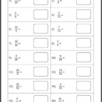 Simplifying Or Reducing Fraction Worksheets Fractions Worksheets