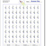 Squares And Binary Progression Multiplication Worksheets With Answer