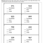 Tens And Ones Worksheet Math Worksheets Hundreds Tens Ones For Grade