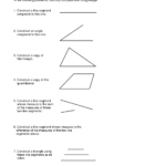 11 Worksheet Identifying Line Segments Rays Worksheeto