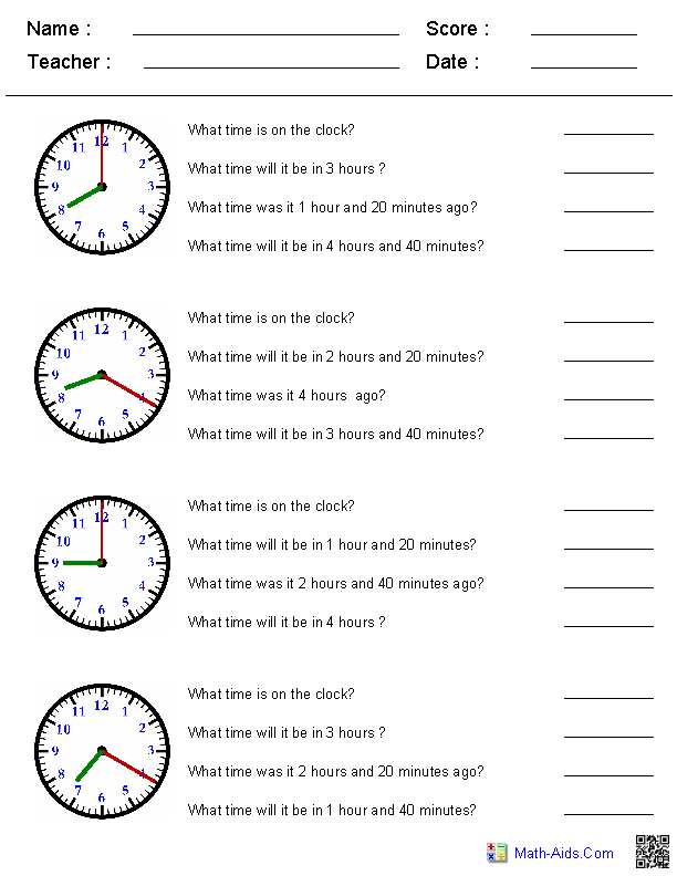19 4th Grade Clock Worksheets Worksheeto