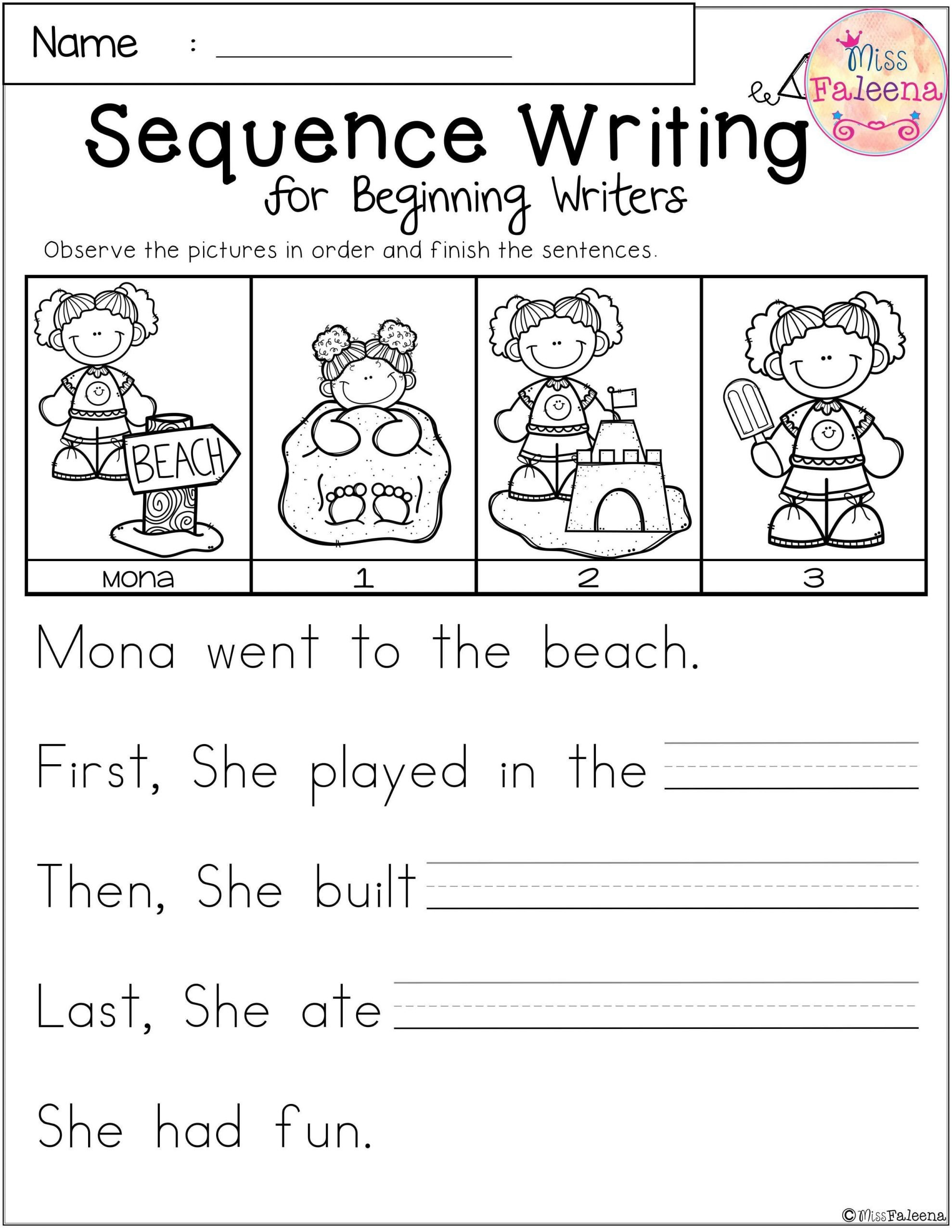 20 Kindergarten Sequence Worksheets Worksheet From Home