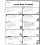 2nd Grade Math Worksheets Operations And Algebraic Thinking Word