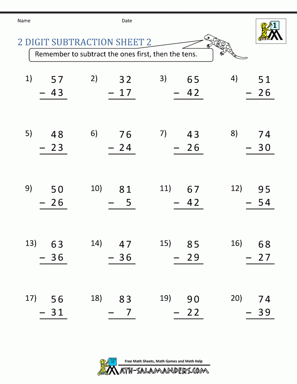 30 4Th Grade Subtraction Worksheets Worksheets Decoomo