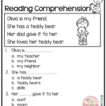 3rd Grade Reading Comprehension Worksheets Pdf For Printable Db