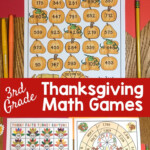3rd Grade Thanksgiving Math 3rd Grade Math Games And Centers