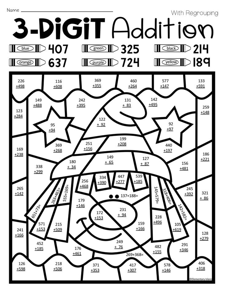 4 Free Math Worksheets Fourth Grade 4 Addition Add 3 Digit Numbers In 