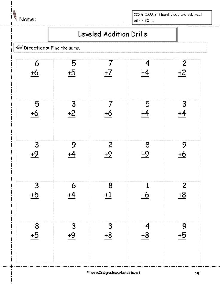 4 Free Math Worksheets Second Grade 2 Multiplication Multiplication 