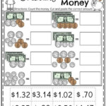 4th Grade Math Printable Worksheet Counting Coins Fourth Grade 4th
