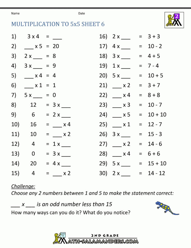 6th Grade Math Worksheets Multiplication Sheets 4th Grade Db Excelcom 