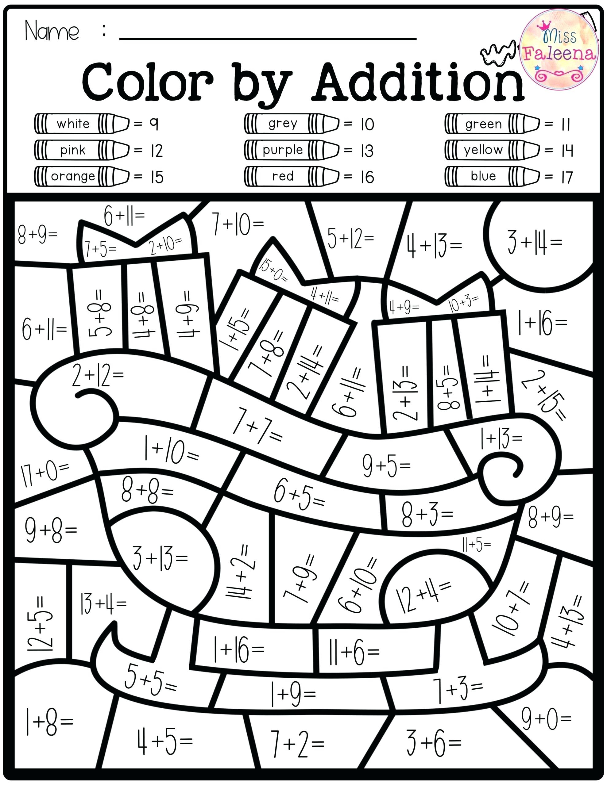 Activity Sheets For Second Graders