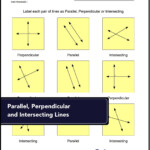 Basic Geometry Parallel Perpendicular Intersecting Labelling Lines