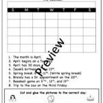 Calendar Math Worksheets Made By Teachers