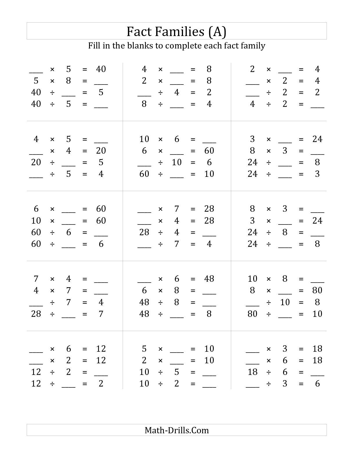 Division Tables 1 12 Practice Sheet Times Tables Worksheets Division 