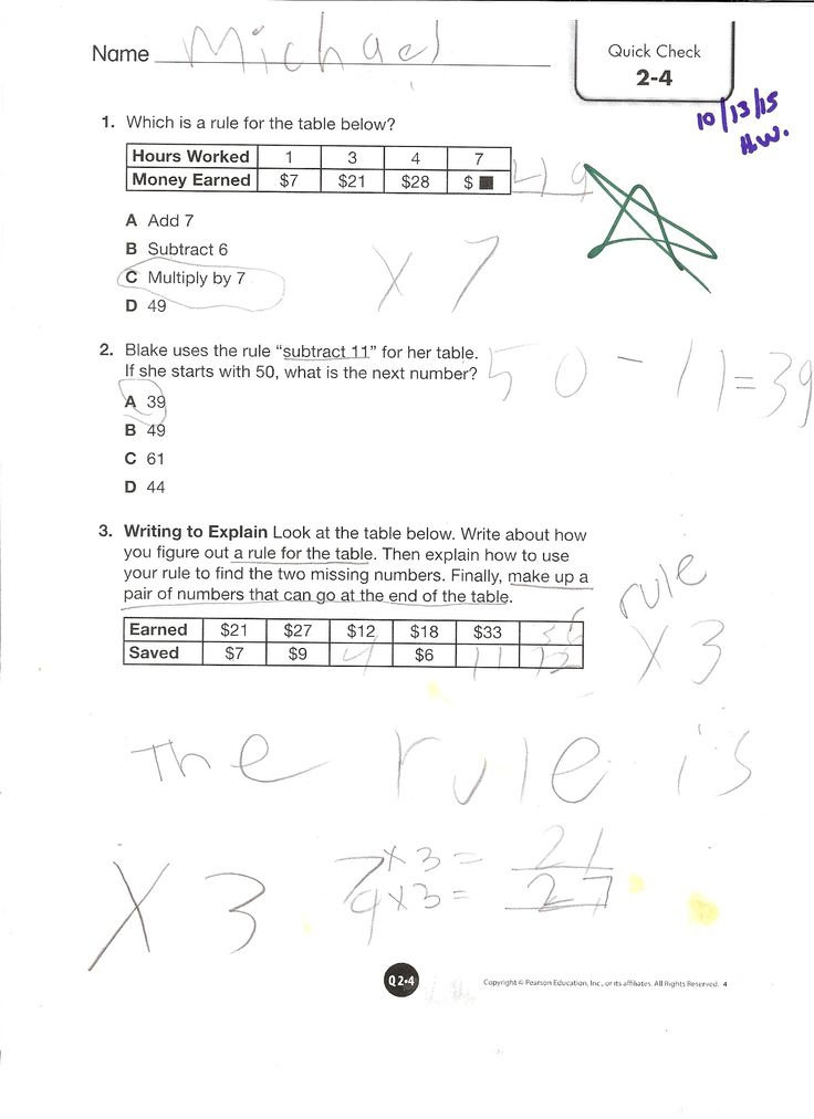 Envision Math Workbook Grade 4 Printable Printable Word Searches